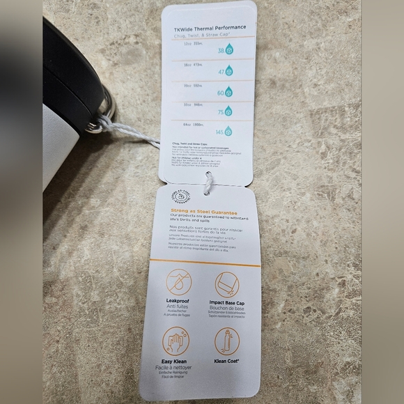 The North Face White 16 Oz Klean Kanteen - Picture 7 of 9